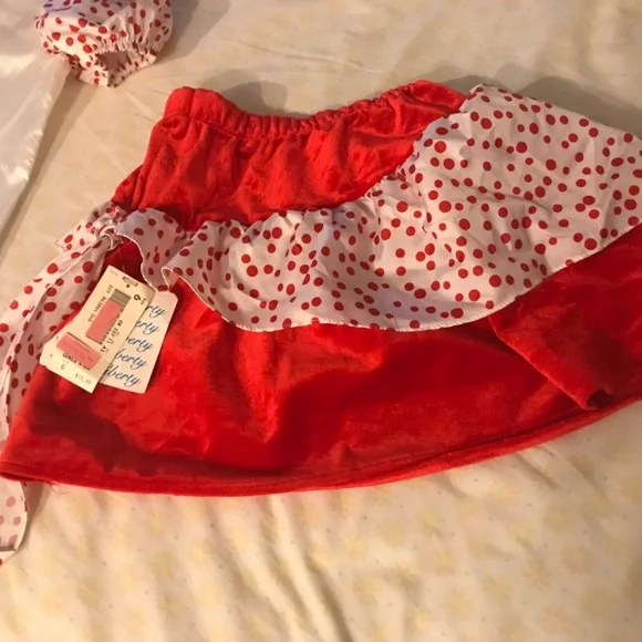 Sweet Liberty Christmas dress 6 nwt red dot holiday dress - Picture 8 of 9
